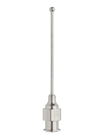 Reusable feeding needle - straight, 38 mm, 18G, 2.25 mm tip diameter