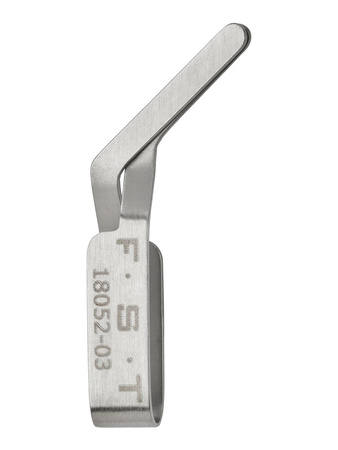 Schwartz micro serrefine - sharp bend, 26 mm
